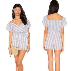 SAYLOR stripe romper